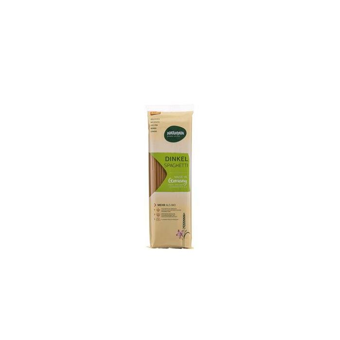 NATURATA Espagueti de Espelta Demeter 500g - 100% Ecológico, Vegano y Neutro para el Clima