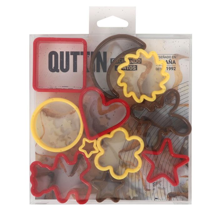 # -72- Set-11 Moldes Reposteria Plastico 2 Quttin (36 Unidades) 1