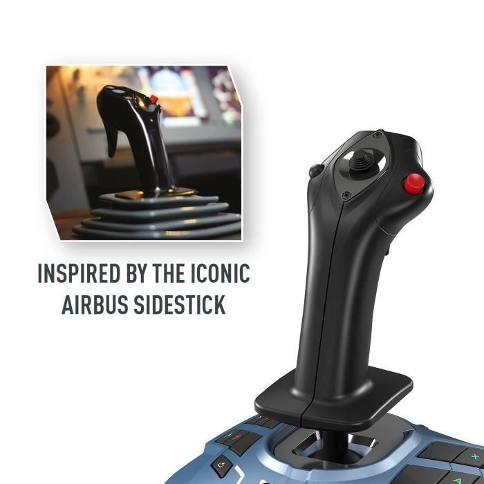 Thrustmaster TCA Sidestick X Airbus Edition, Palanca de Control Lateral para Xbox Series X|S y PC, 4460219 1