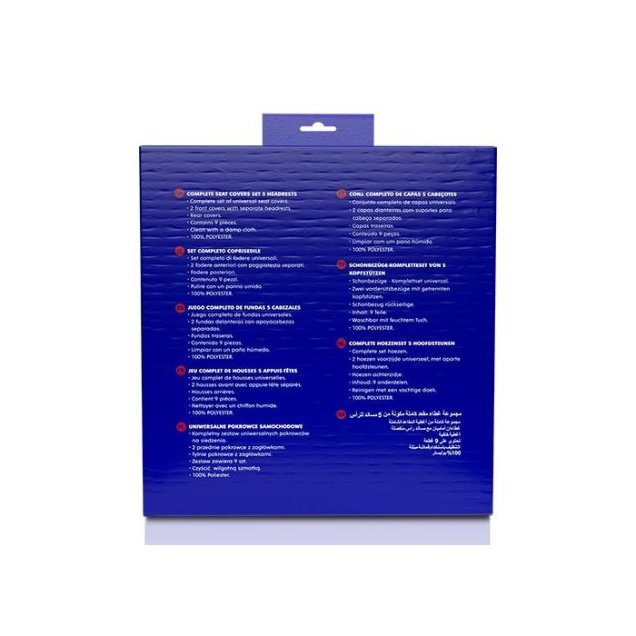 Juego Fundas S-Line Gris Sparco Cs6 SPC1019GR 2 Juego Fundas S-Line Gris Sparco Cs6 SPC1019GR 2