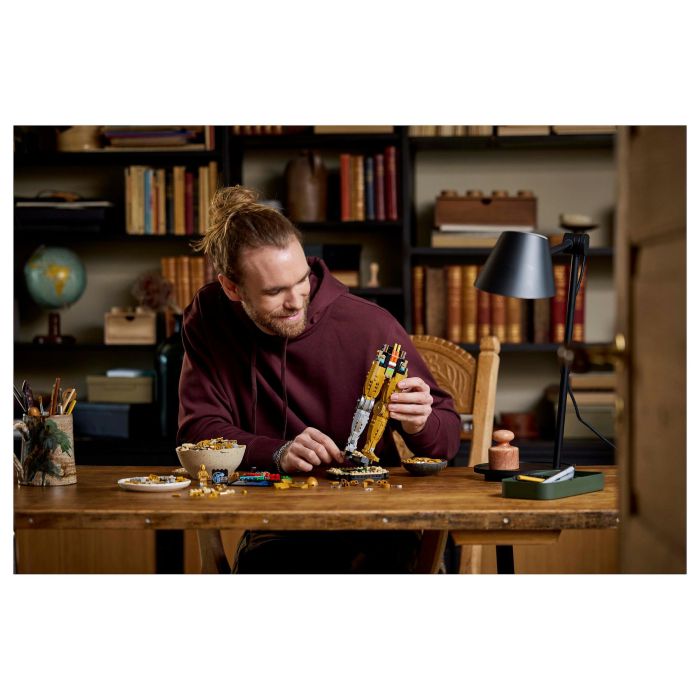 Lego Star Wars 75398 C-3PO Minifigura de Droide para Construir Kit de Modelo para Adultos