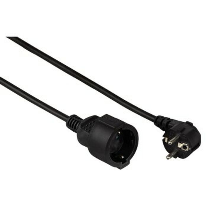 HAMA Cable extension Schucko 5m Negro 0 HAMA Cable extension Schucko 5m Negro 0