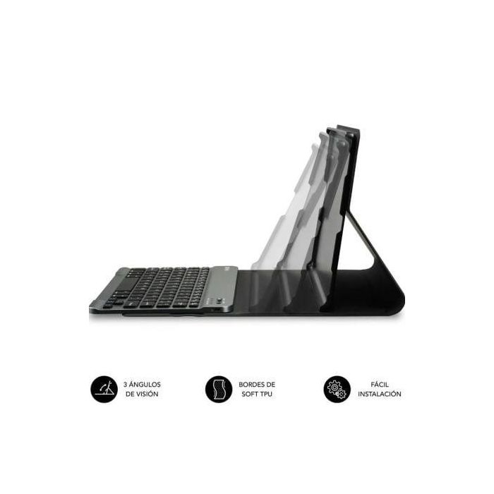 Funda con Teclado Subblim Shock Case Lenovo Tab 10.1" 2025/ Negra 3 Funda con Teclado Subblim Shock Case Lenovo Tab 10.1" 2025/ Negra 3