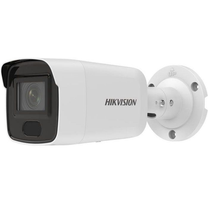 Hikvision Cámara IP bullet 4M AcuSense 2.8mm IR40 WDR IP67 HEOP. Luz disuasoria, micrófono 0 Hikvision Cámara IP bullet 4M AcuSense 2.8mm IR40 WDR IP67 HEOP. Luz disuasoria, micrófono 0