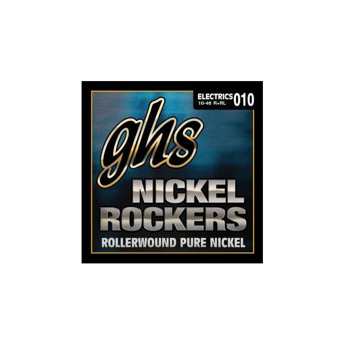 GHS R-RL Light 10-46 Cuerdas para Guitarra Eléctrica Nickel Rockers