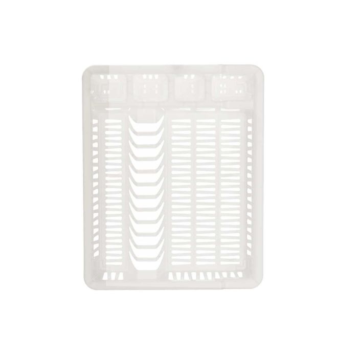 Escurridor de Plato Grande Blanco Kinvara 46x37x8 cm (12 Unidades) 2 Escurridor de Plato Grande Blanco Kinvara 46x37x8 cm (12 Unidades) 2