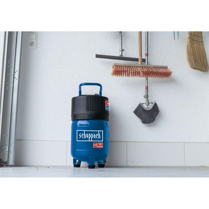 Compresor de Aire Scheppach HC24V Vertical 1500 W 10 bar 24 L 1 Compresor de Aire Scheppach HC24V Vertical 1500 W 10 bar 24 L 1