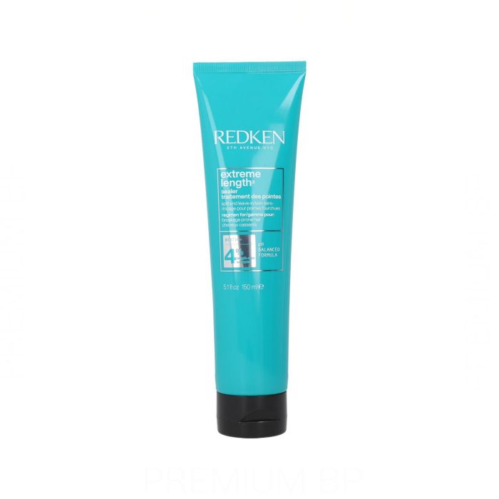 Redken Extreme Length Sealer Tratamiento sin Aclarado con Biotina 150ml | Fortifica, Reduce Rotura y Puntas Abiertas