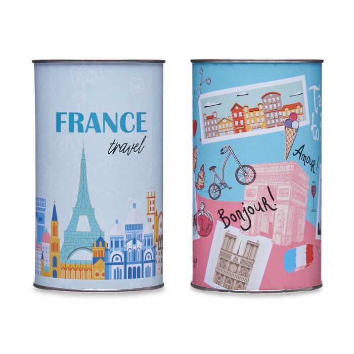 Hucha Metal 1,5K Francia Surtidos Pincello 10X17CM (12 Unidades) 2 Hucha Metal 1,5K Francia Surtidos Pincello 10X17CM (12 Unidades) 2
