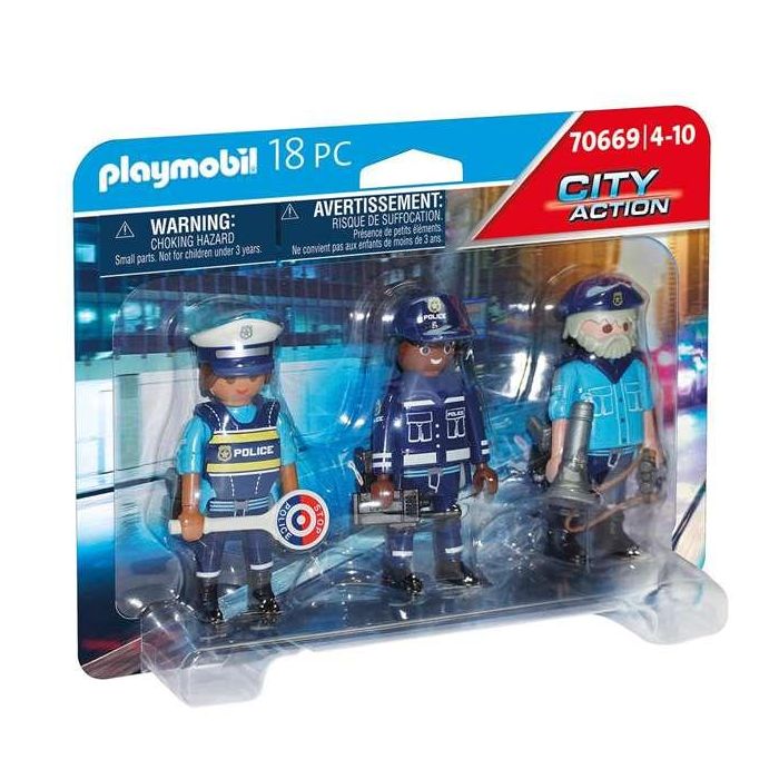 Figuras policía playmobil city action