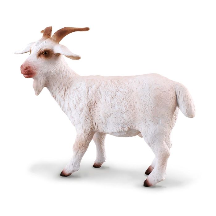 Collecta M-88212 Figura Cabra Billy - Réplica Detallada, Pintada a Mano, Educativa, Alta Calidad, +3 Años