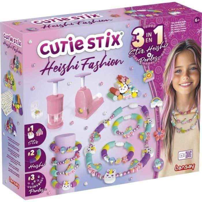 Lansay Set Cutie Stix Heishi Fashion A partir de 6 años 6