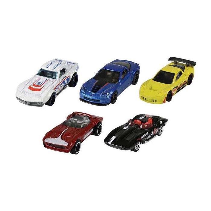 Mattel Coche Hot Wheels Pack de 5 Coches Modelos Surtidos