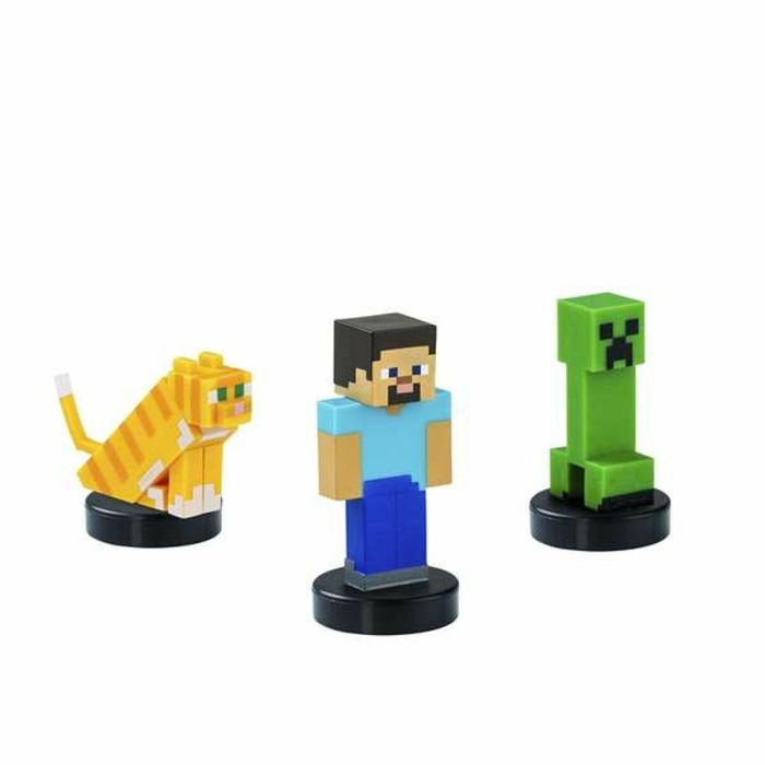 Figura minecraft pack de 3 figuras. - modelos surtidos 4 Figura minecraft pack de 3 figuras. - modelos surtidos 4