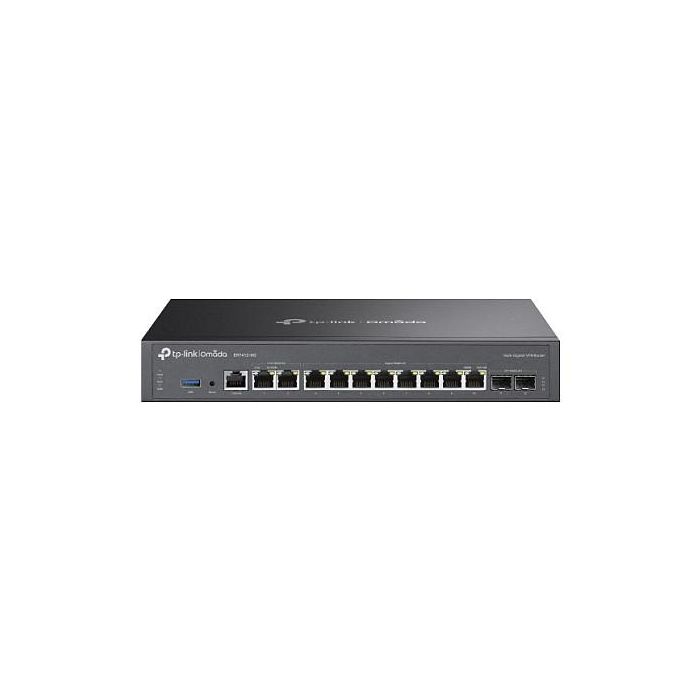 TP-Link Omada ER7412-M2 Router 2.5 Gigabit Ethernet, Gigabit Ethernet Negro 0 TP-Link Omada ER7412-M2 Router 2.5 Gigabit Ethernet, Gigabit Ethernet Negro 0