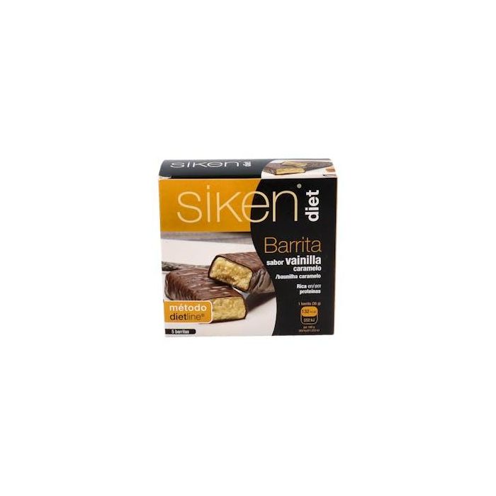 Sikendiet Barrita Vainilla Caramelo 5 U Sikendiet Barrita Vainilla Caramelo 5 U