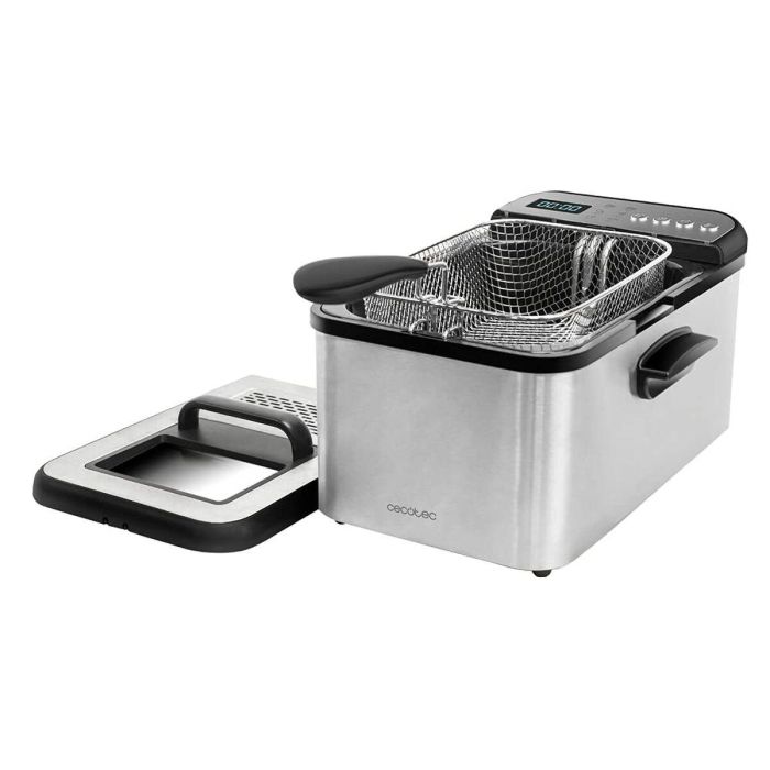 Freidora Cecotec Cleanfry Luxury 3000 3,2 L 2400 W Acero 1 Freidora Cecotec Cleanfry Luxury 3000 3,2 L 2400 W Acero 1