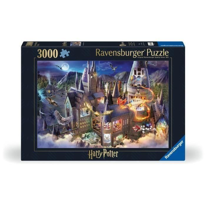 Ravensburger 17561 Rompecabezas 3000 Piezas Vista del Castillo de Hogwarts Harry Potter 14+ Años 4