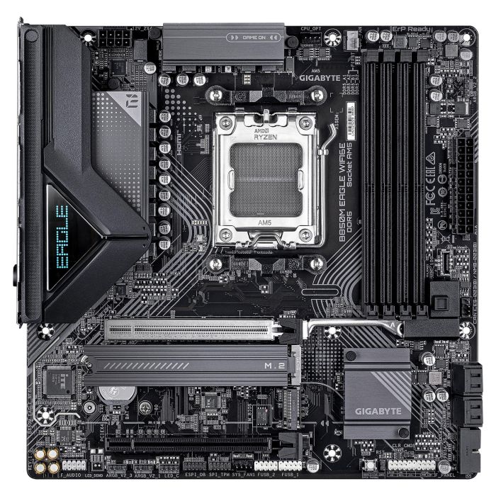 Gigabyte B850M Eagle WiFi6E Placa Base para AMD AM5 con Chipset B850, Factor de Forma mATX y Soporte para Memoria DDR5 1
