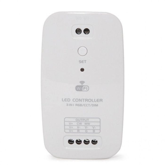 Controlador Wifi Tira LED - Tres En Uno - Temperatura Color/Rgb/Dim - Compatible Alexa[CA-CWFI-RGB_CCT_DIM] 1
