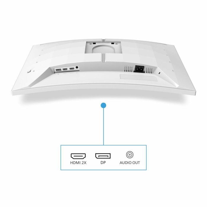 Philips 27M2C5501 Monitor Curvo de 27" Quad HD Fast VA 180Hz 1ms para Gaming Blanco 7