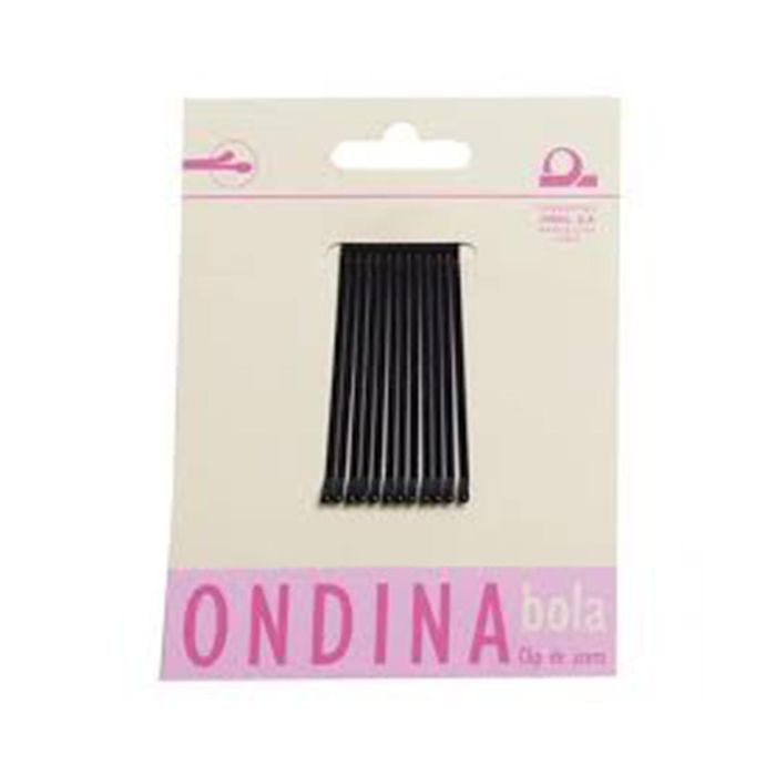 Eurostil Bola negro negro clips ondina 50mm carton Eurostil Bola negro negro clips ondina 50mm carton