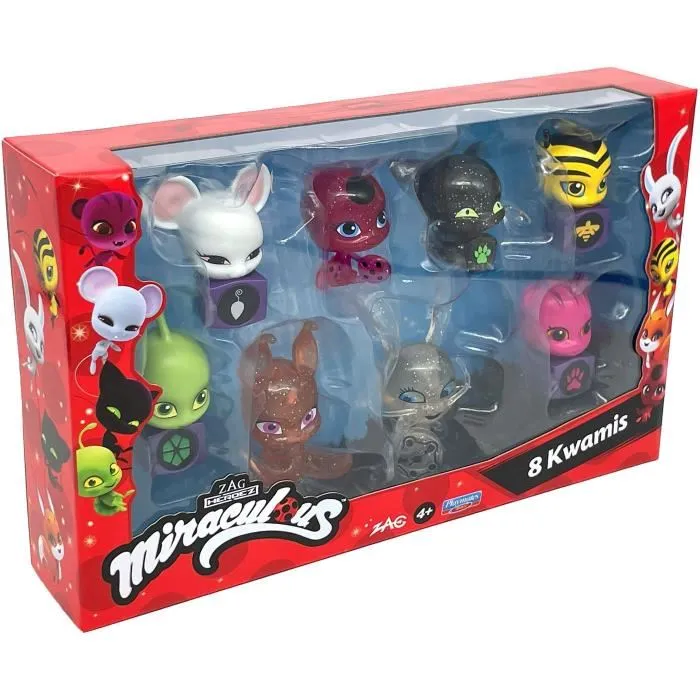 Miraculous Pack de 8 Kwamis Colección de Minifiguras P50532 2