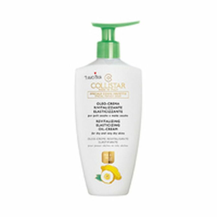 Collistar Aceite-Crema Revitalizante Elastizante Hidratante Corporal, Iluminadora con Vitamina C para Todo Tipo de Pieles 400 ml Collistar Aceite-Crema Revitalizante Elastizante Hidratante Corporal, Iluminadora con Vitamina C para Todo Tipo de Pieles 400 ml