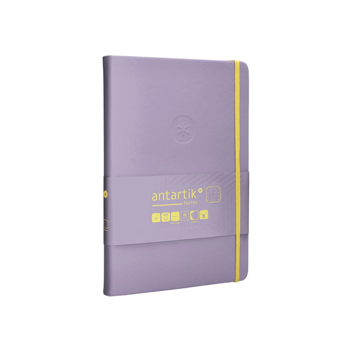 Antartik Cuaderno A5 Tapa Dura Hojas Puntos 100 Hojas 80gr FSC Morado y Amarillo 4 Antartik Cuaderno A5 Tapa Dura Hojas Puntos 100 Hojas 80gr FSC Morado y Amarillo 4