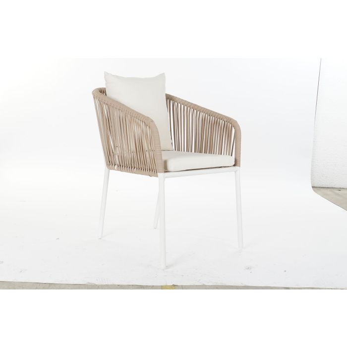 Conjunto de Mesa con Sillas DKD Home Decor Beige 78 cm 163 x 95 x 6 cm 9