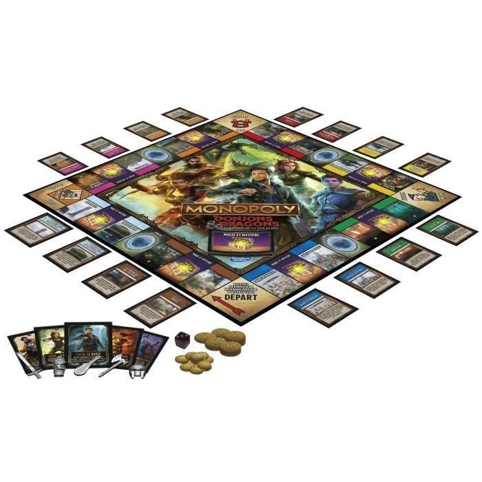 Monopoly D&D la Película - Juego de Mesa - Dragones y Mazmorras 2 Monopoly D&D la Película - Juego de Mesa - Dragones y Mazmorras 2