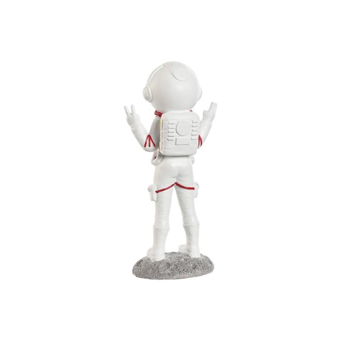 Figura Urban DKD Home Decor Blanco Rojo 7 x 20 x 9 cm (2 Unidades) 1