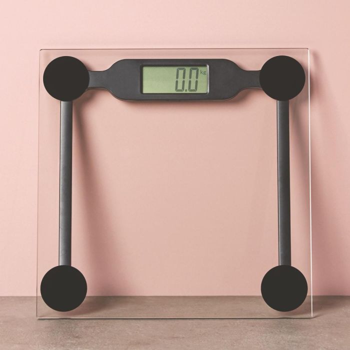 Day Báscula de Baño Transparente Cristal 150 Kg 28x28 cm 4