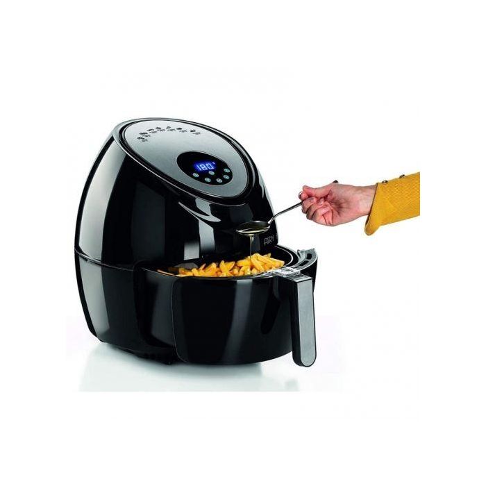 ARIETE Freidora de Aire XXL 1800W 5.5 Litros con Pantalla Digital, Capacidad 5.5L