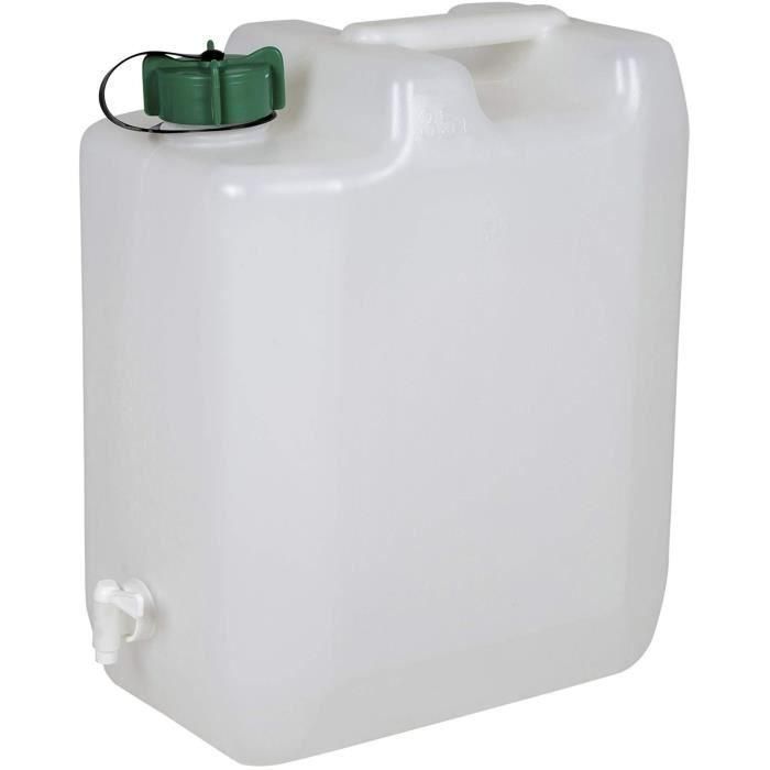 Bidón extra fuerte con grifo de agua limpia 35 litros 1 Bidón extra fuerte con grifo de agua limpia 35 litros 1