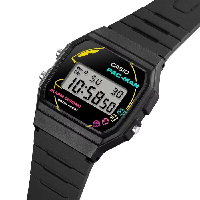 Reloj Unisex Casio F-91 - PACMAN Series Limited Edition Negro (Ø 35 mm) 3