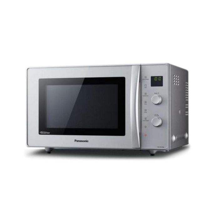Microondas con Grill Panasonic NN-CD575MEPG 27 L Plateado 27 L Microondas con Grill Panasonic NN-CD575MEPG 27 L Plateado 27 L