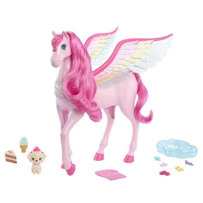 Caballo Barbie Pegasus Rosa 1