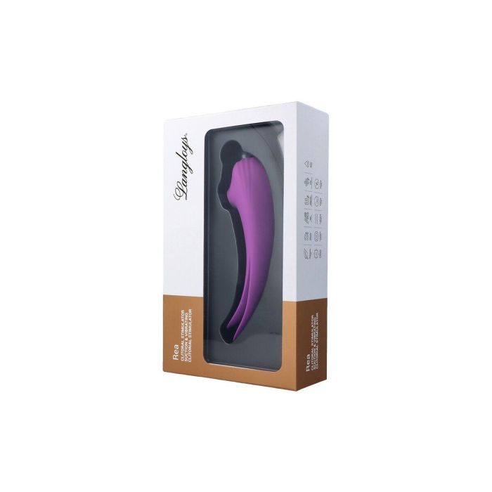 Succionador de Clítoris Langloys REA Morado 3