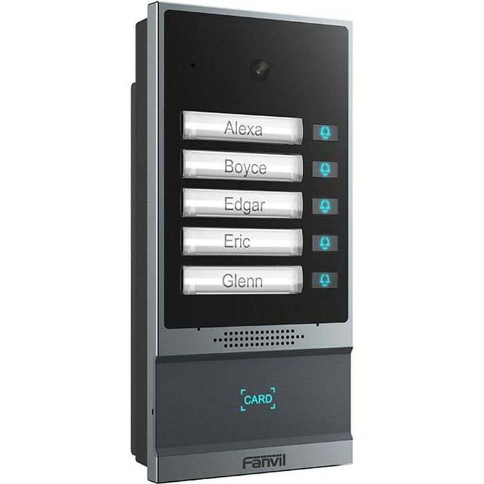 Fanvil I63 SIP-Doorphone Intercomunicador Exterior 2MP IP67 IK07 PoE con Visión Nocturna y Lector RFID 1 Fanvil I63 SIP-Doorphone Intercomunicador Exterior 2MP IP67 IK07 PoE con Visión Nocturna y Lector RFID 1