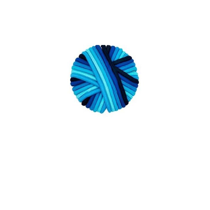 Bifull Piruleta Lollipop Blue con 24 coleteros de colores para el pelo