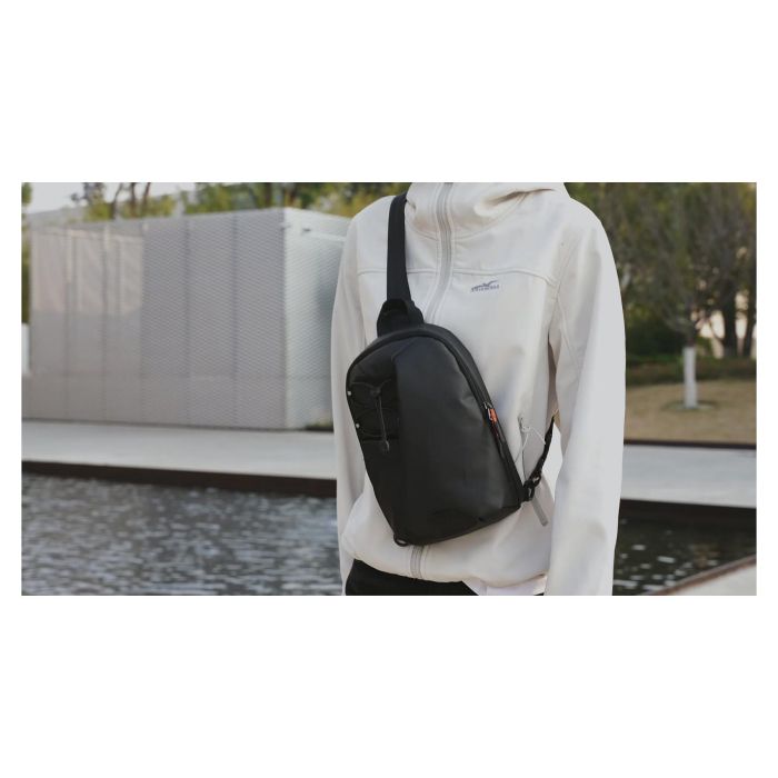 Inateck FB01003 Bolso de Hombro Unisex Negro 24.5cm x 14cm x 5.5cm 2