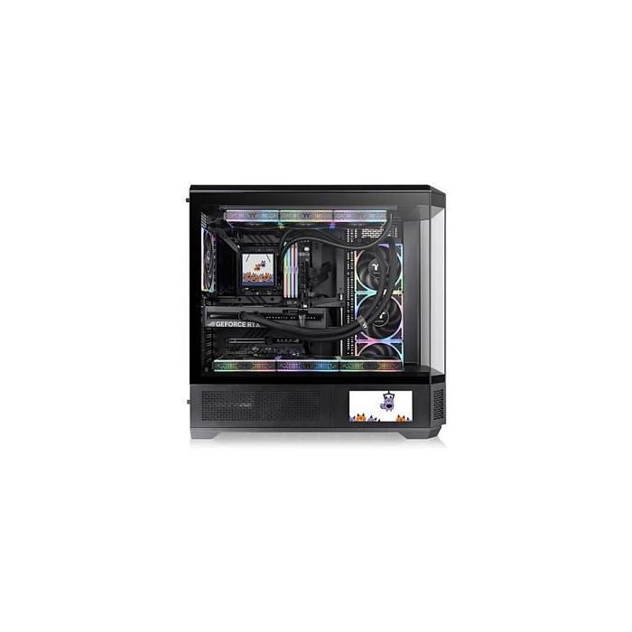 Thermaltake CA-11H-00F1WN-00 View 600 TG Black Full Tower PC Vidrio Templado 1