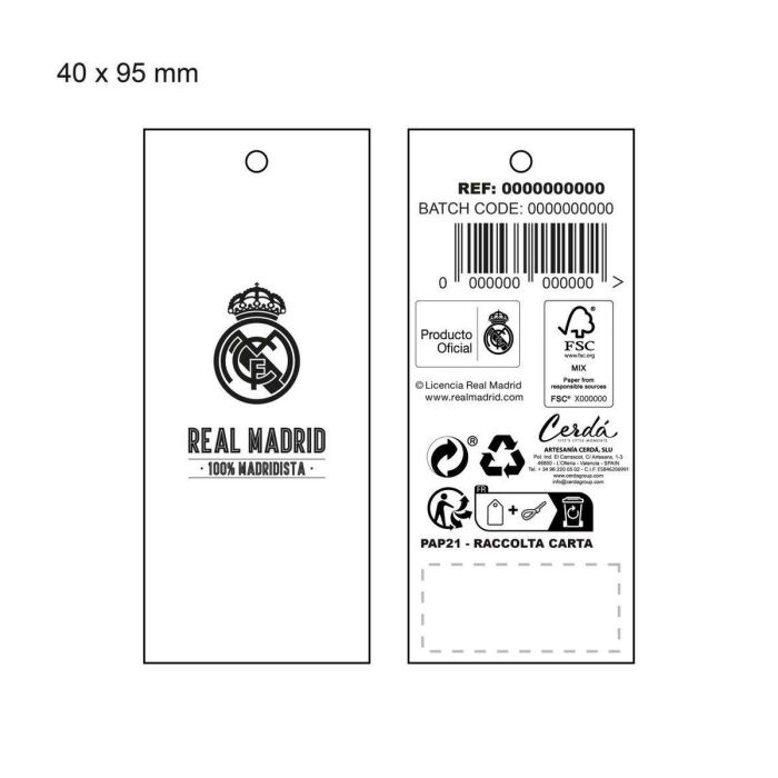 Cerdá Sudadera para Perro de Forro Polar Oficial Real Madrid, Talla XXS, Color Azul. Con Licencia del Club de Fútbol 5
