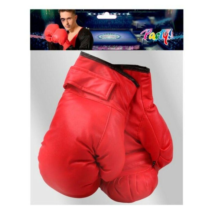 Guantes de Boxeo Rojos 3