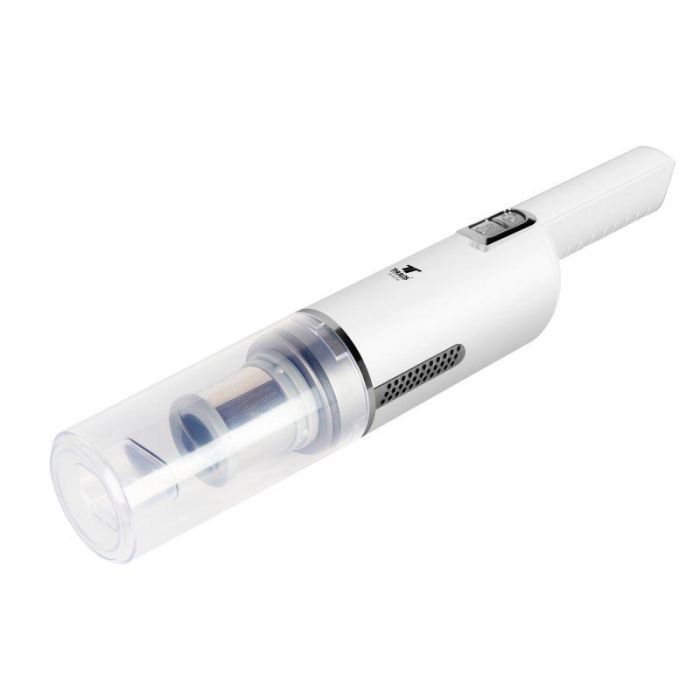 Thulos Aspiradora Inalámbrica TH-VC1120, 120W, Filtro HEPA+, para Casa y Coche, Depósito 0.2L, 2 Velocidades, Luz LED, Carga USB-C, Incluye Accesorios