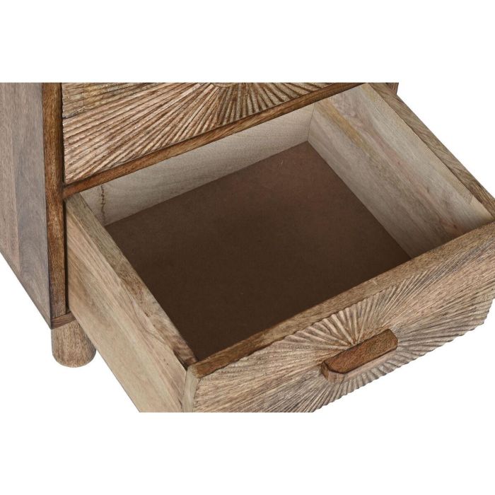 Mesita De Noche Moderno DKD Home Decor Natural 34 x 50 x 40 cm 4 Mesita De Noche Moderno DKD Home Decor Natural 34 x 50 x 40 cm 4