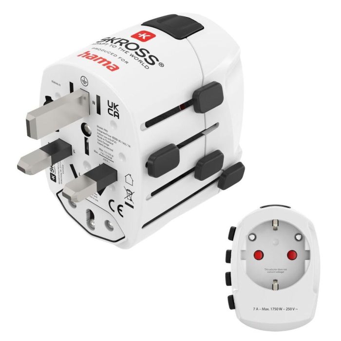 HAMA TRAVEL Adaptador universal 3 Polos 16 HAMA TRAVEL Adaptador universal 3 Polos 16