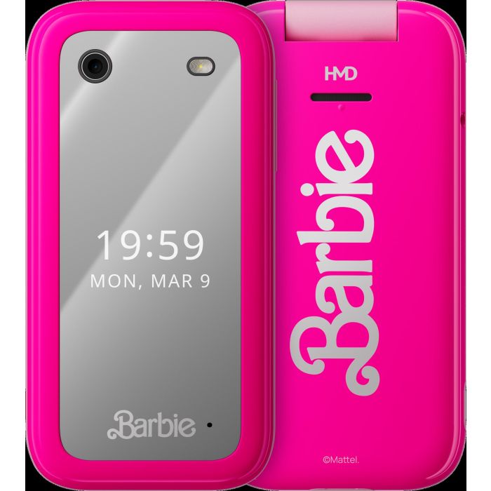 Teléfono Móvil HMD Barbie 1,77" 2,8" 64 MB RAM 128 MB Rosa