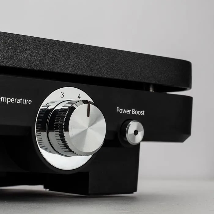 Hkoenig GRX330 Plancha Plana Doble Zona 50x25cm 1800W Antiadherente Turbo Termostato 4